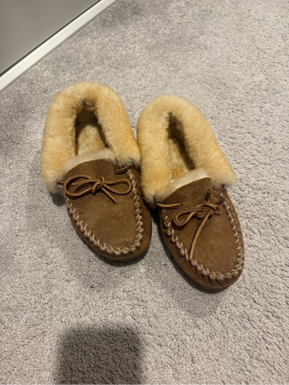 LL bean Moccasin Slippers - Brown